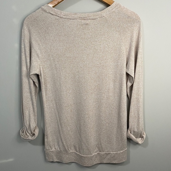 Urban‎ Heritage Women's Long Sleeve Pocket Alien Fine Knit T-shirt Size Small - Picture 5 of 11